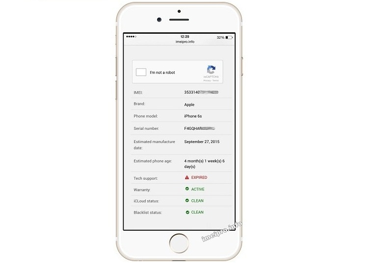 free imei check iphone